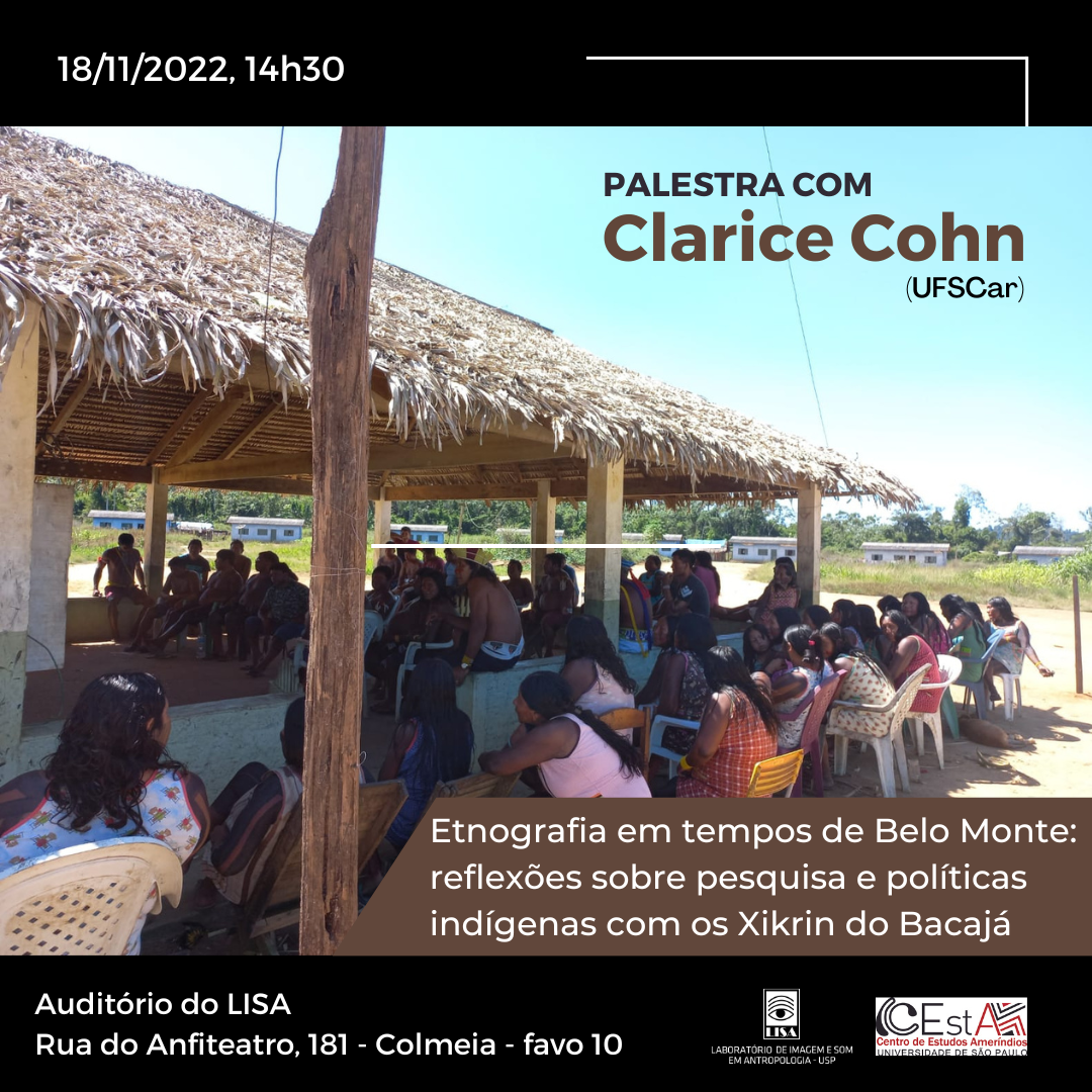 Lecture with Clarice Cohn (UFSCar)