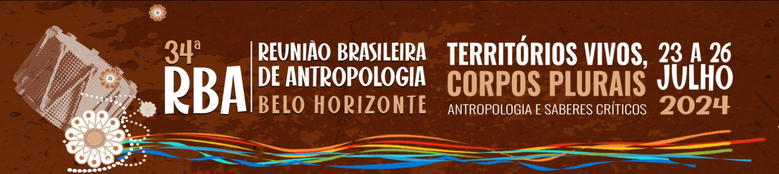 34th RBA Brazilian Anthropology Meeting - Living territories, plural bodies. Anthropology and critical knowledge